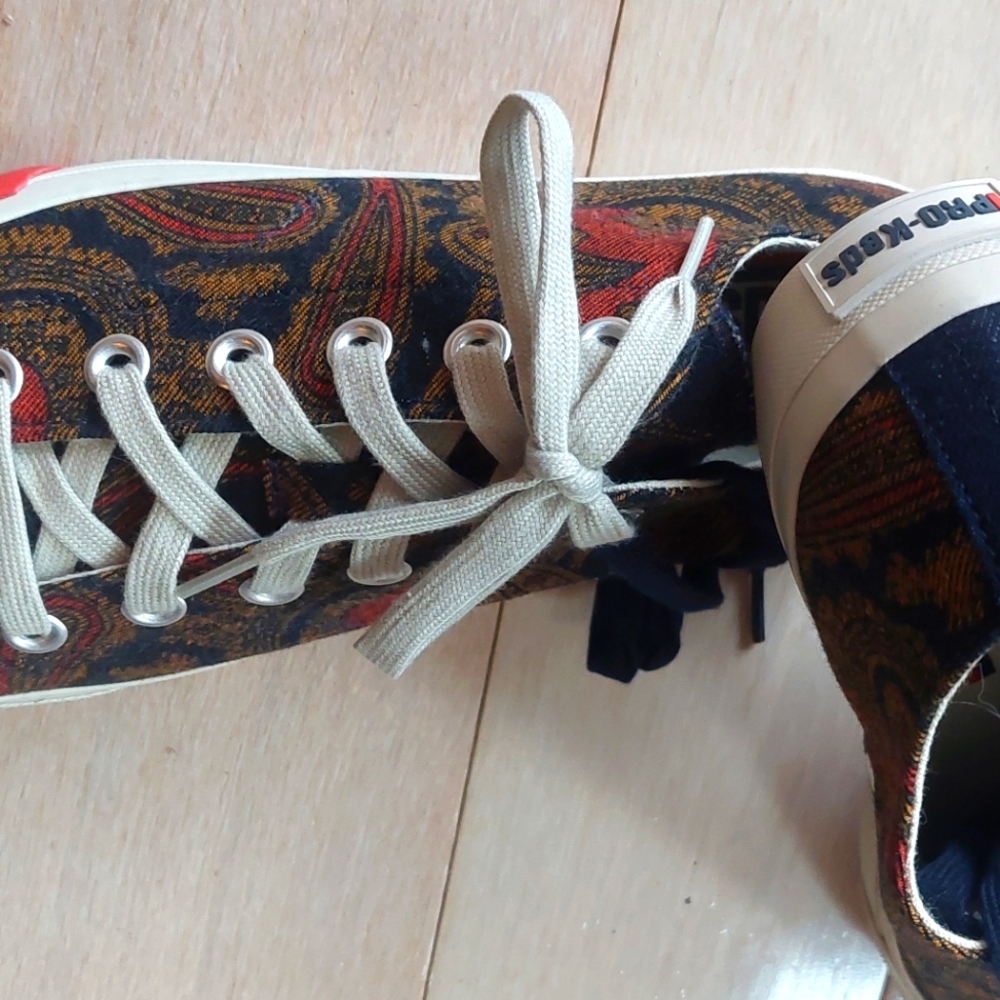 NwOB Men's paisley Pro-keds sneaker size 9M - Picture 3 of 4